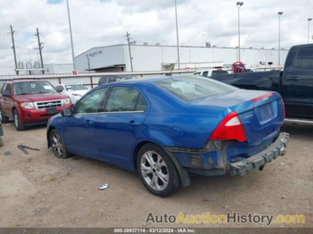 FORD FUSION SE, 3FAHP0HA0CR274126