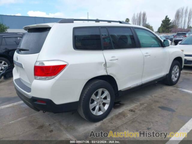 TOYOTA HIGHLANDER BASE V6, 5TDZK3EH6BS027110