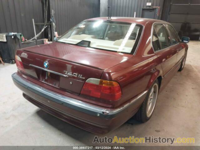 BMW 740IL, WBAGH8340YDP08318