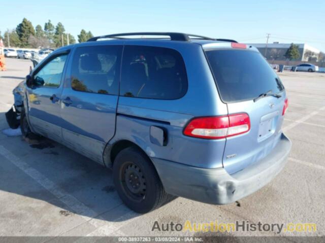 TOYOTA SIENNA LE, 4T3ZF13C41U406524