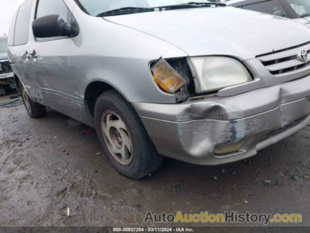 TOYOTA SIENNA XLE, 4T3ZF13C02U452000