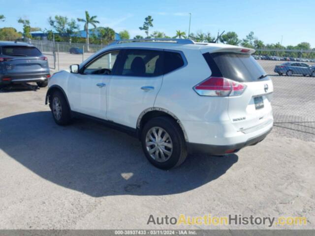 NISSAN ROGUE S, KNMAT2MT9GP732687