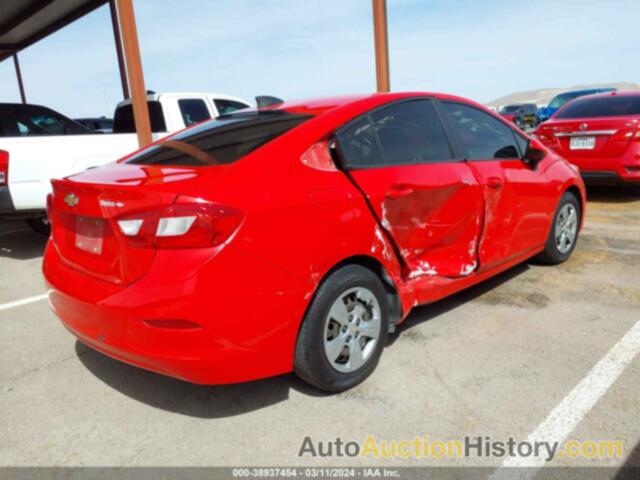 CHEVROLET CRUZE LS AUTO, 1G1BC5SM8G7258287