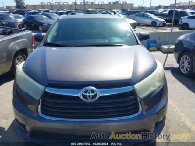 TOYOTA HIGHLANDER XLE V6, 5TDKKRFH2FS069718