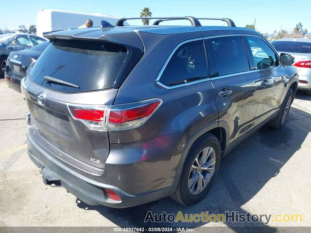 TOYOTA HIGHLANDER XLE, 5TDKKRFH2FS069718