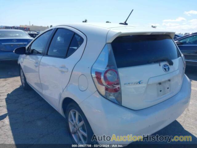 TOYOTA PRIUS C THREE, JTDKDTB37C1009248