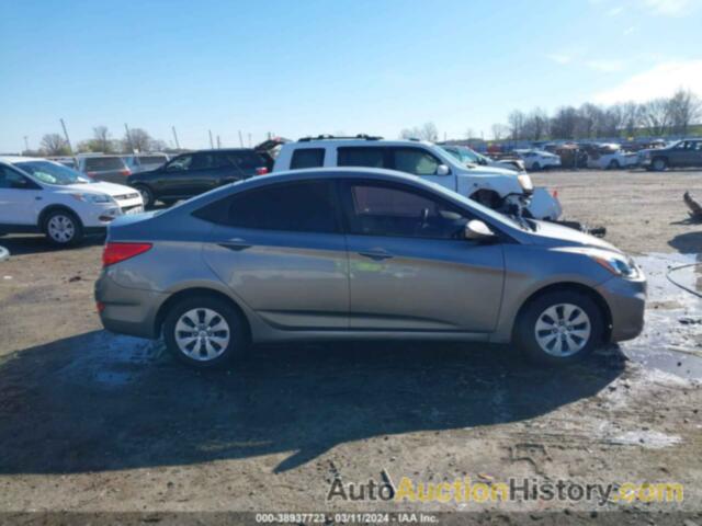 HYUNDAI ACCENT SE, KMHCT4AE7HU360811