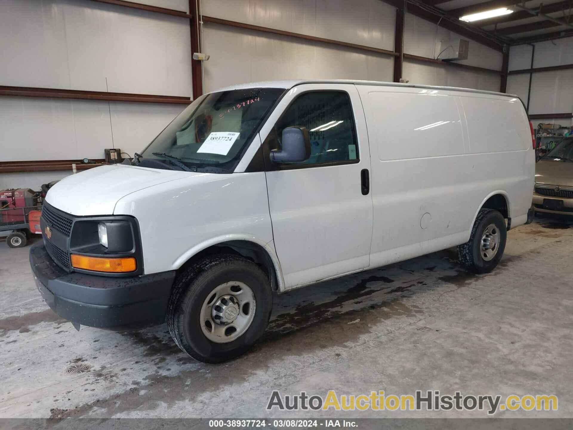 CHEVROLET EXPRESS 2500 WORK VAN, 1GCWGFCF8F1257872