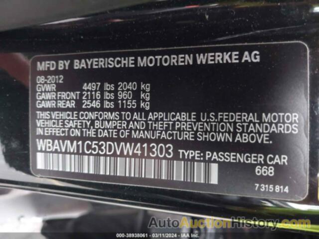 BMW X1 SDRIVE28I, WBAVM1C53DVW41303