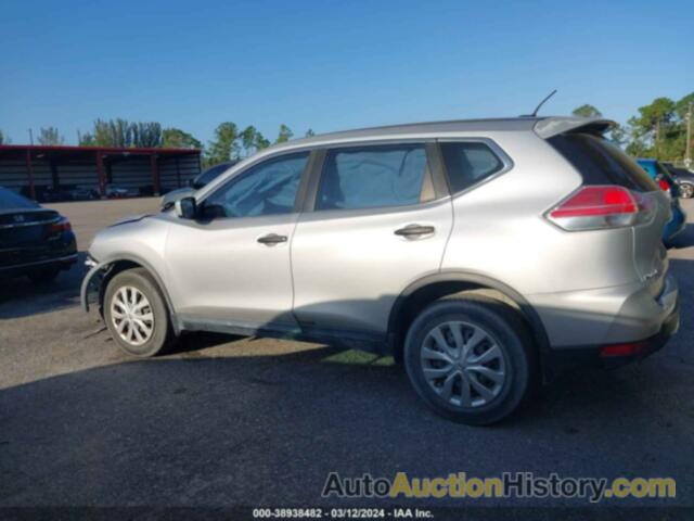 NISSAN ROGUE S, KNMAT2MT9GP626806