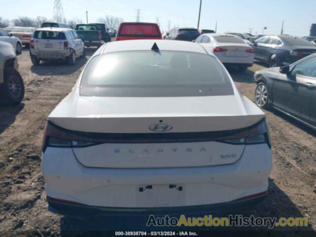 HYUNDAI ELANTRA HYBRID LIMITED, KMHLN4AJ9NU018117