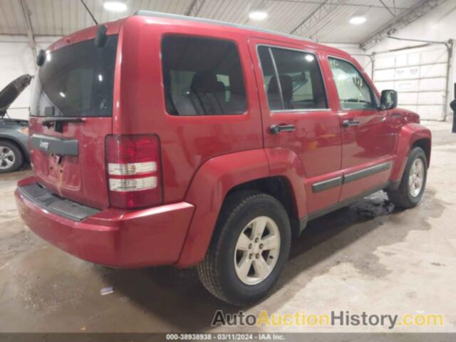 JEEP LIBERTY SPORT, 1J8GN28K29W527087