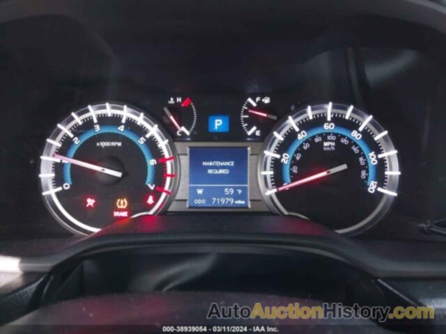 TOYOTA 4RUNNER SR5/LIMITED/SR5 PREMIUM, JTEZU5JR7J5168241