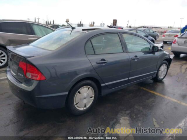 HONDA CIVIC HYBRID, JHMFA36266S003871