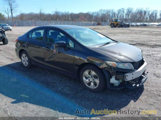 HONDA CIVIC LX, 2HGFB2F58EH521281