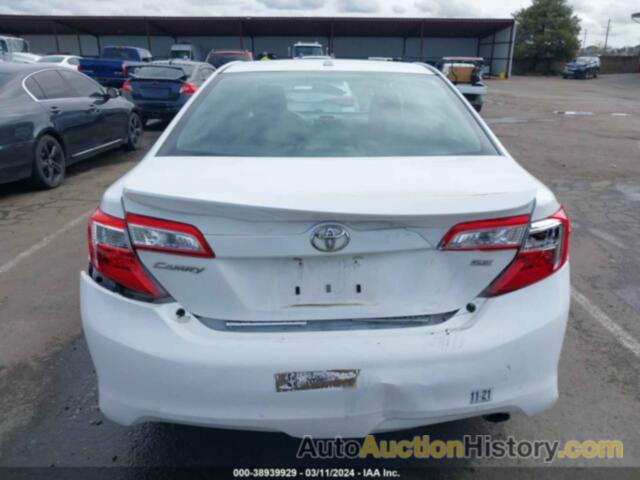 TOYOTA CAMRY SE, 4T1BF1FK0CU538261