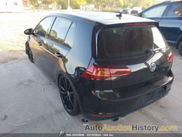 VOLKSWAGEN GOLF GTI AUTOBAHN 4-DOOR/S 4-DOOR/SE 4-DOOR/SPORT 4-DOOR, 3VW447AU4HM036442