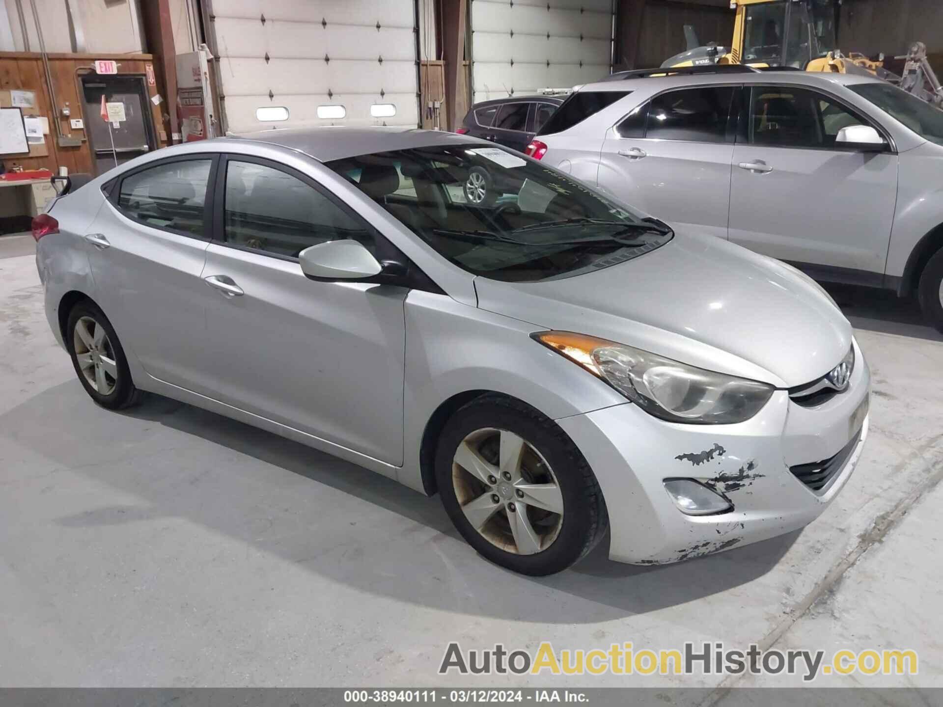 HYUNDAI ELANTRA GLS (ULSAN PLANT), KMHDH4AEXCU417291