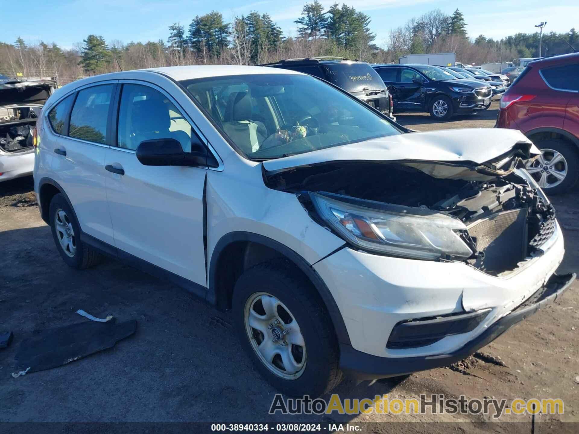 HONDA CR-V LX, 5J6RM4H38GL068048