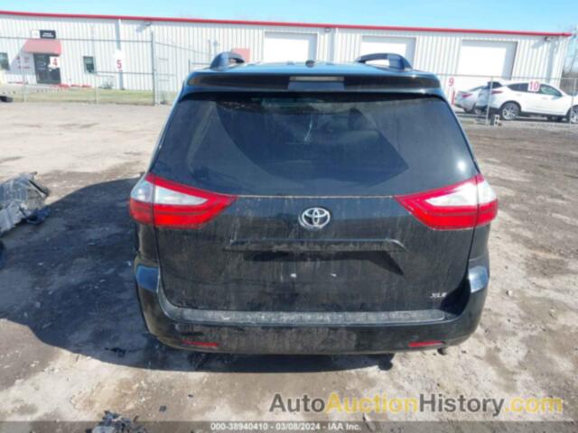 TOYOTA SIENNA XLE 8 PASSENGER, 5TDYK3DC2FS540443