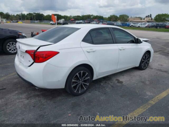 TOYOTA COROLLA SE, 2T1BURHE9JC063395