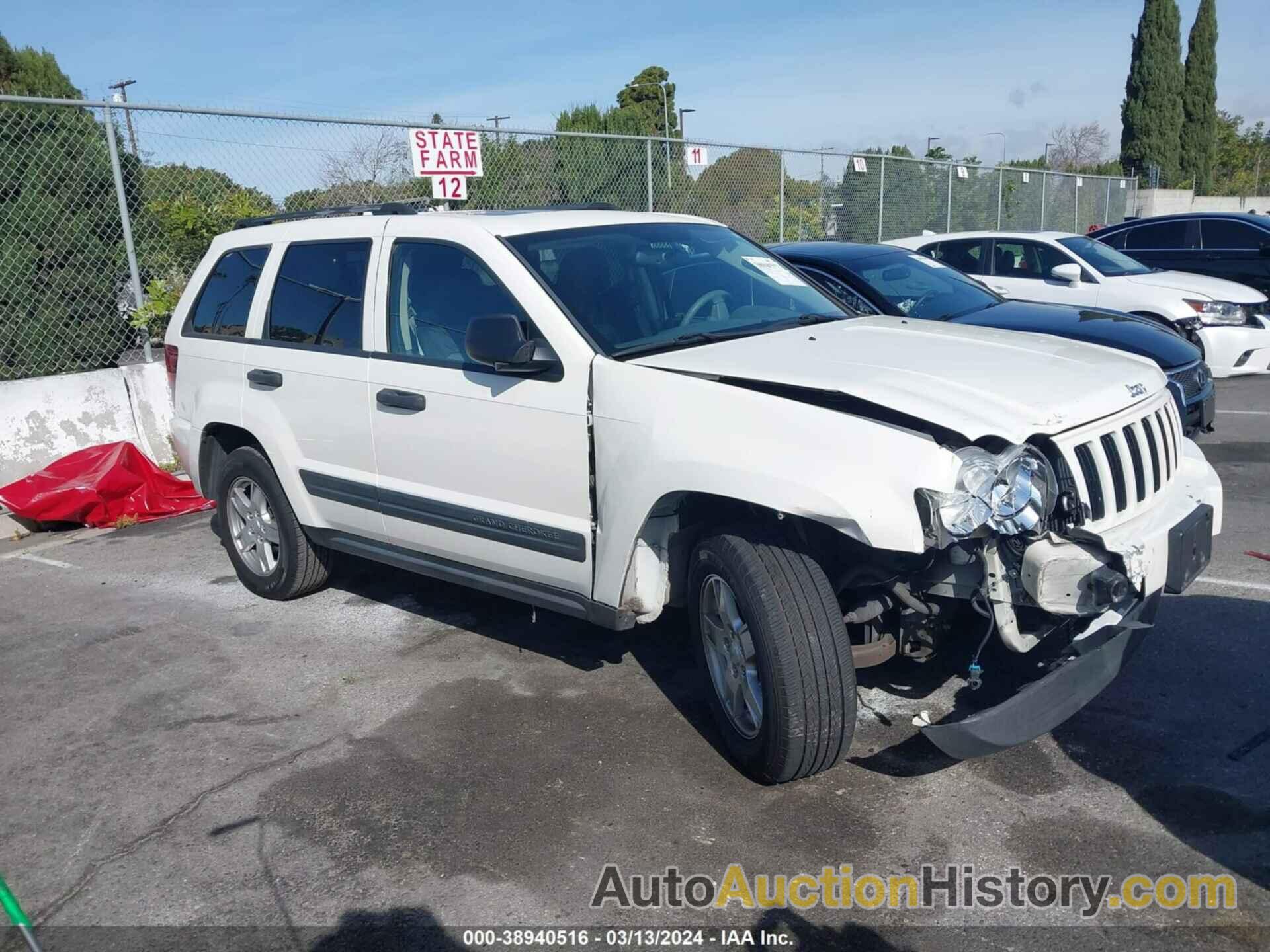 JEEP GRAND CHEROKEE LAREDO, 1J4GS48K75C724497