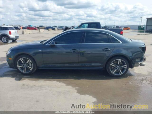 AUDI A4 2.0T PREMIUM/2.0T TECH PREMIUM, WAUENAF48JA154729