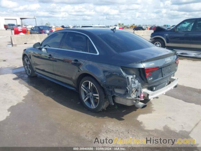 AUDI A4 2.0T PREMIUM/2.0T TECH PREMIUM, WAUENAF48JA154729