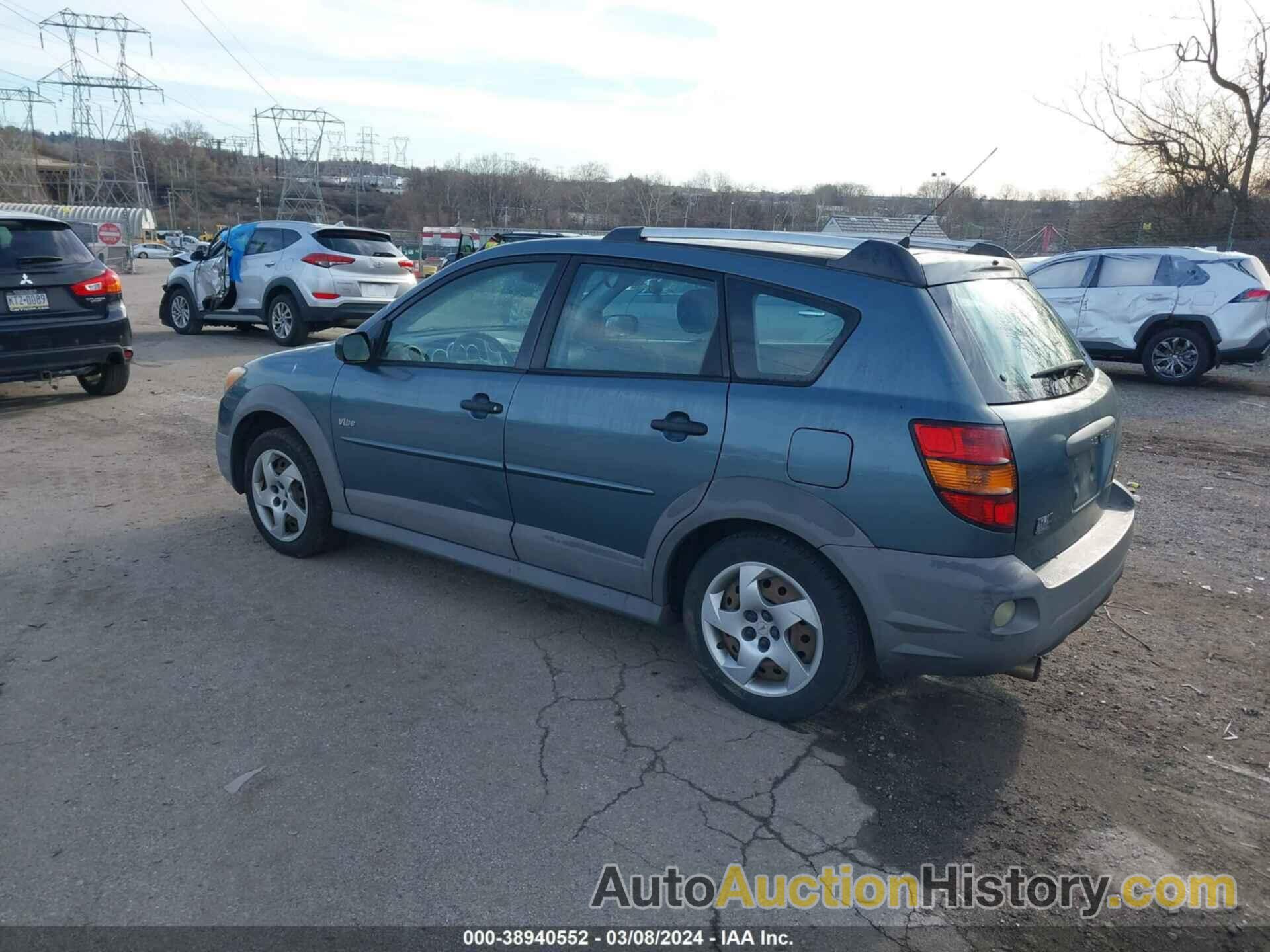 PONTIAC VIBE, 5Y2SL658X7Z413633