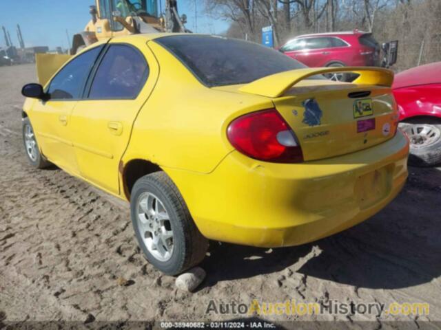 DODGE NEON SXT, 1B3ES56C52D612402