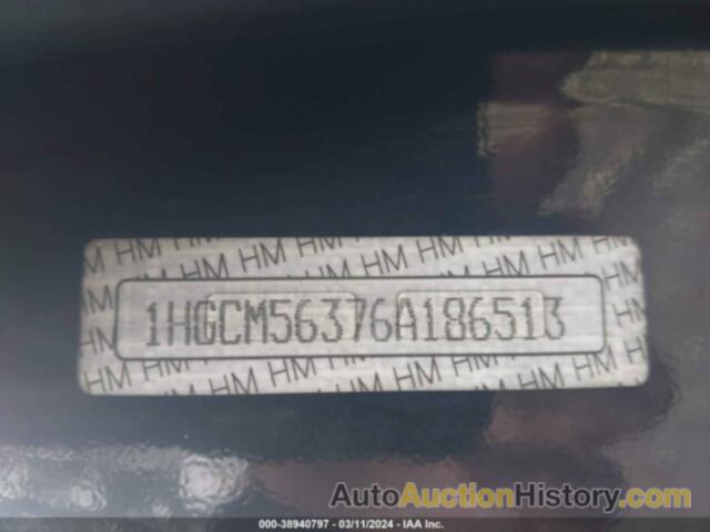 HONDA ACCORD SDN LX SE, 1HGCM56376A186513