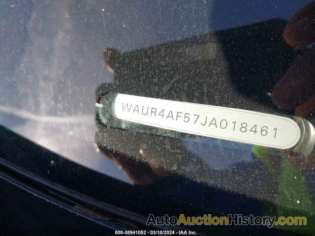 AUDI S5 3.0T PREMIUM PLUS, WAUR4AF57JA018461