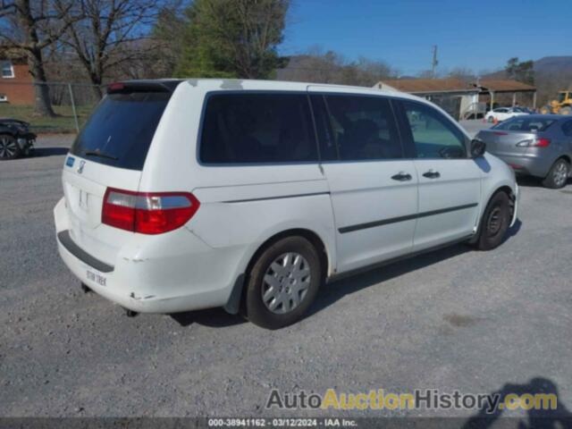 HONDA ODYSSEY LX, 5FNRL38207B112086