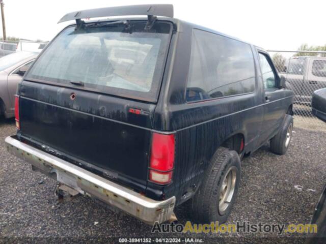 CHEVROLET BLAZER S10, 1GNCT18Z4M8219989