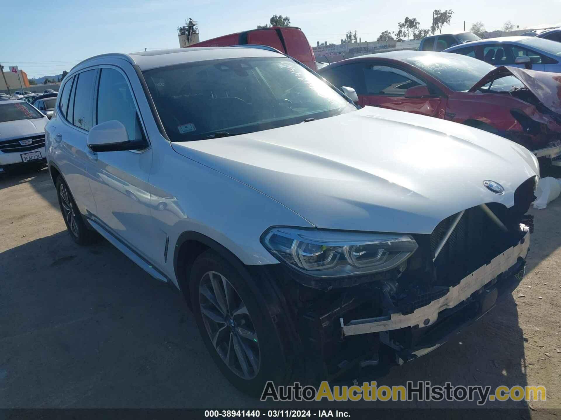 BMW X3 XDRIVE30I, 5UXTR9C55KLP96159