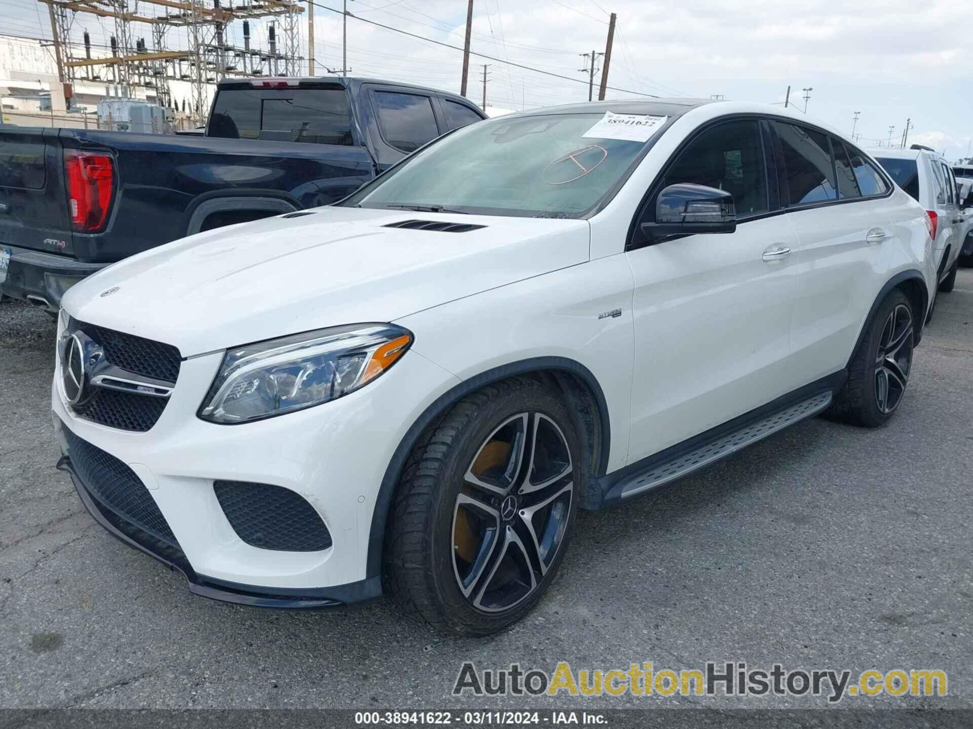 MERCEDES-BENZ AMG GLE 43 COUPE 4MATIC, 4JGED6EB8KA138109