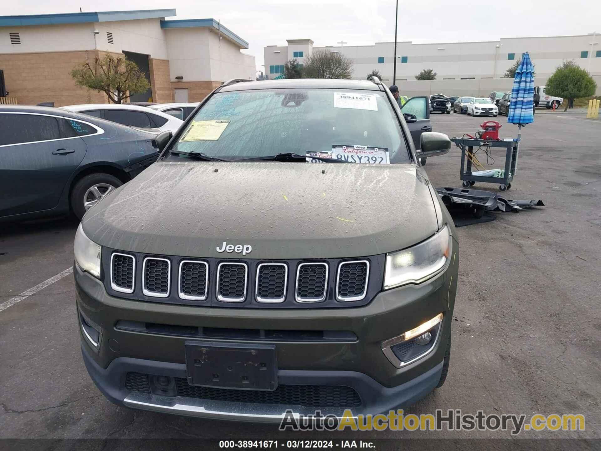 JEEP COMPASS LIMITED, 3C4NJDCB2HT634335
