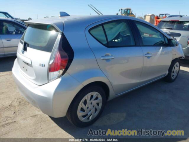 TOYOTA PRIUS C TWO, JTDKDTB39G1124455