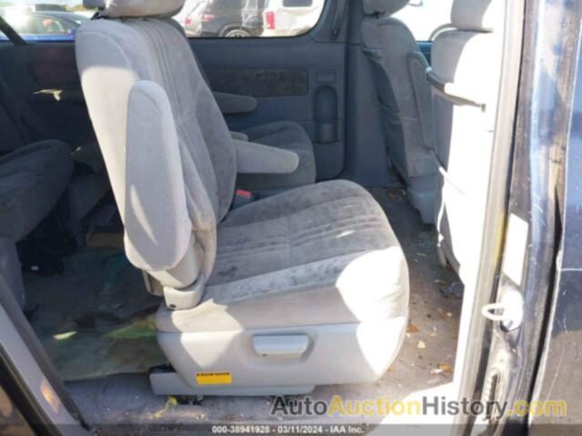 TOYOTA SIENNA XLE, 4T3ZF13C51U340453