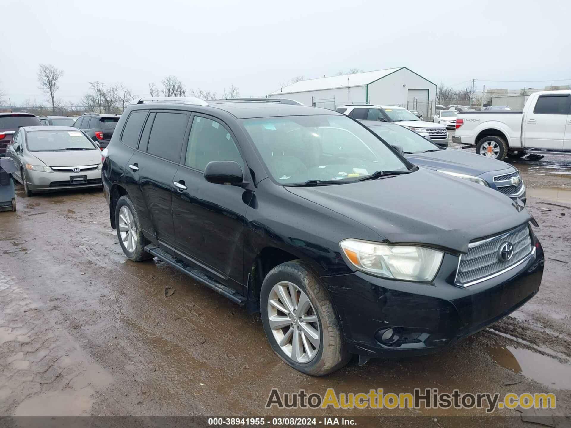 TOYOTA HIGHLANDER HYBRID LIMITED, JTEEW44A192033360