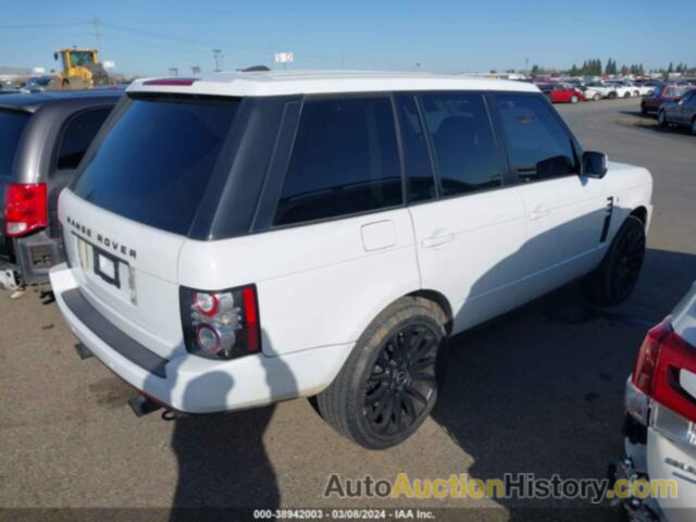 LAND ROVER RANGE ROVER HSE, SALME1D4XCA369106