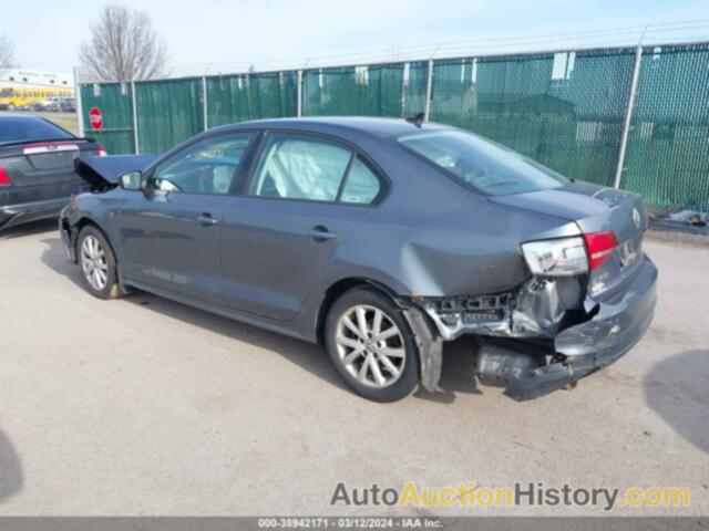 VOLKSWAGEN JETTA 1.8T SE, 3VWD17AJ2FM300334