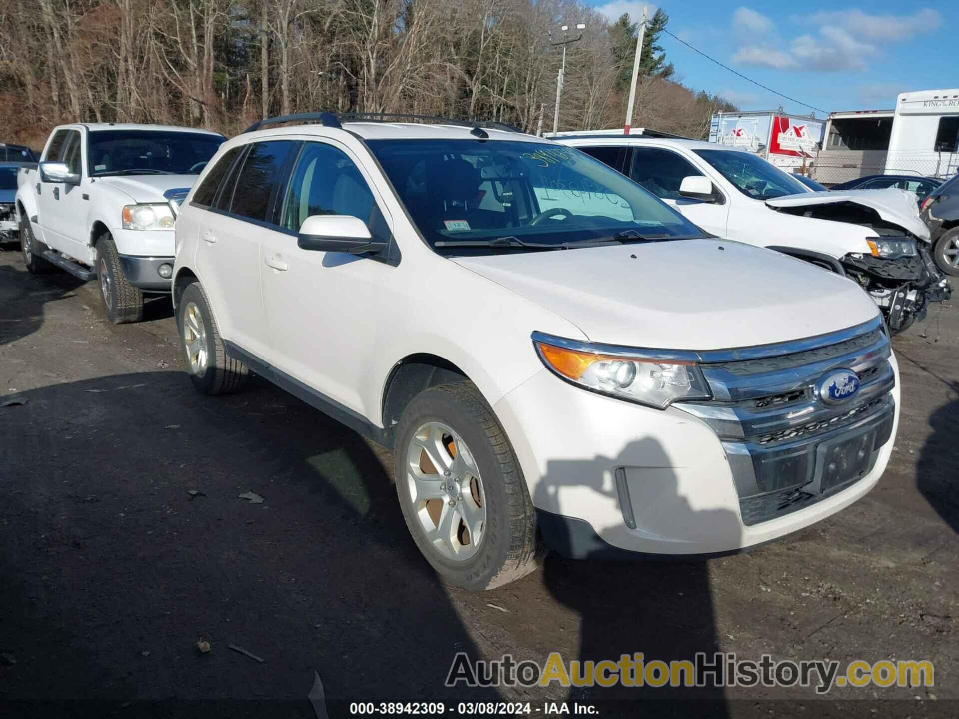 FORD EDGE SEL, 2FMDK4JC4CBA65685