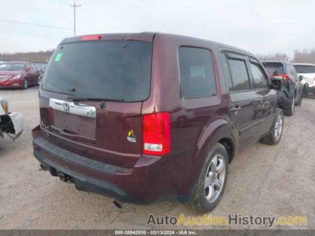 HONDA PILOT EX-L, 5FNYF4H60CB027724