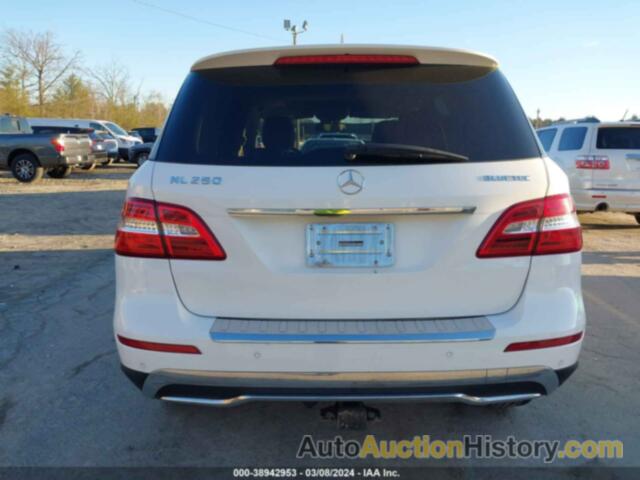 MERCEDES-BENZ ML 250 BLUETEC 4MATIC, 4JGDA0EB6FA471920