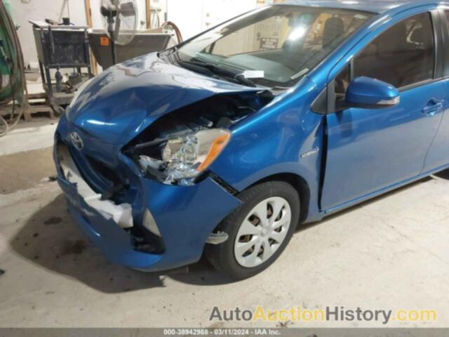 TOYOTA PRIUS C ONE, JTDKDTB32D1552556