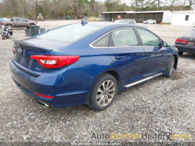 HYUNDAI SONATA SPORT, 5NPE34AF0GH276358