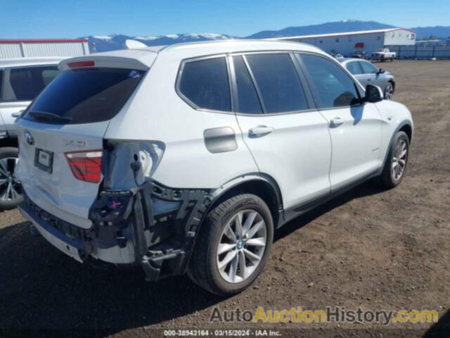 BMW X3 XDRIVE28I, 5UXWX9C53G0D67245