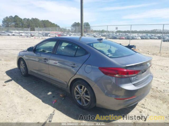 HYUNDAI ELANTRA SEL, 5NPD84LF4JH301537