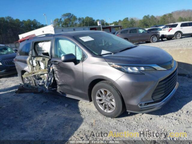 TOYOTA SIENNA XLE, 5TDYRKEC6PS175285